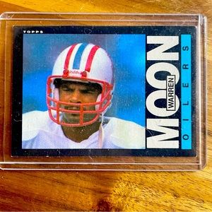 Warren Moon HOF Rookie Card 1985 Topps 251